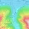 Stubach topographic map, elevation, terrain