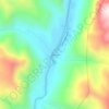 Redstone topographic map, elevation, terrain