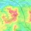 Batchworth Heath topographic map, elevation, terrain