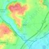 Rodov topographic map, elevation, terrain