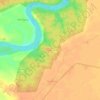 Berchha topographic map, elevation, terrain