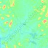 Yeida topographic map, elevation, terrain