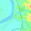 Bayo topographic map, elevation, terrain