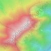 Mount Talomo topographic map, elevation, terrain
