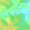 Pauni topographic map, elevation, terrain