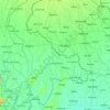 West Dinājpur topographic map, elevation, terrain