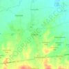 Ban Kruat topographic map, elevation, terrain