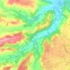 Aiano topographic map, elevation, terrain