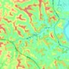 Wanlin topographic map, elevation, terrain