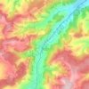 Bigenthal topographic map, elevation, terrain