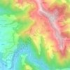 Pabo topographic map, elevation, terrain