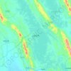 Rangamati topographic map, elevation, terrain