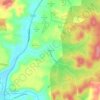 Yapeen topographic map, elevation, terrain