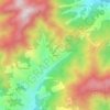 Gular topographic map, elevation, terrain