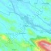 Muttam topographic map, elevation, terrain