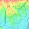 Campo-Mijas topographic map, elevation, terrain