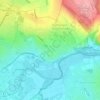 Wolfsanger topographic map, elevation, terrain