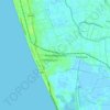 Ambalappuzha topographic map, elevation, terrain