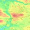Ringsted topographic map, elevation, terrain