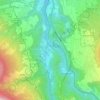 Unterberg topographic map, elevation, terrain