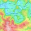 Dreisel topographic map, elevation, terrain