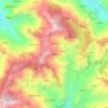 halai topographic map, elevation, terrain