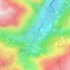 Blatten topographic map, elevation, terrain