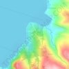 Viewpoint to Taal Lake topographic map, elevation, terrain