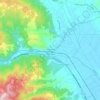 Rigomagno Scalo topographic map, elevation, terrain