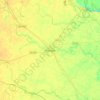 Akbarpur topographic map, elevation, terrain