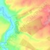 Kufur at Tayyibah topographic map, elevation, terrain