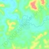 Campo Hermoso topographic map, elevation, terrain