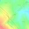 Asinge topographic map, elevation, terrain