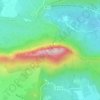 Pic Saint-Loup topographic map, elevation, terrain