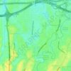 Jakasetia topographic map, elevation, terrain