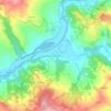 San Sisto topographic map, elevation, terrain