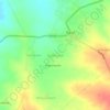 Sulthanagar topographic map, elevation, terrain