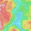 Nomeland topographic map, elevation, terrain