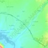 Zharawa topographic map, elevation, terrain