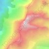 Le Grand Ferrand topographic map, elevation, terrain