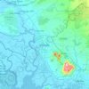 Phú Mỹ topographic map, elevation, terrain