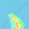 Punta Bilar topographic map, elevation, terrain
