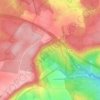 Tieberg topographic map, elevation, terrain