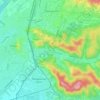 Rožna Dolina topographic map, elevation, terrain