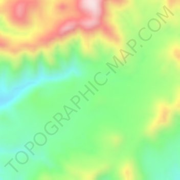 Sanghi topographic map, elevation, terrain