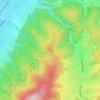 Darsberg topographic map, elevation, terrain
