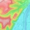 Markusberg topographic map, elevation, terrain