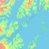 Perry Island topographic map, elevation, terrain