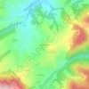 Lesignano Palmia topographic map, elevation, terrain