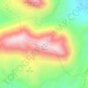 Terril topographic map, elevation, terrain